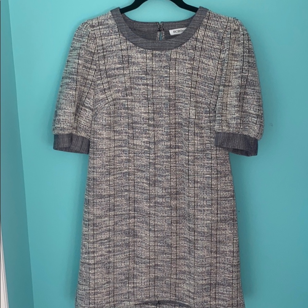 BCBG Puff Knit Dress